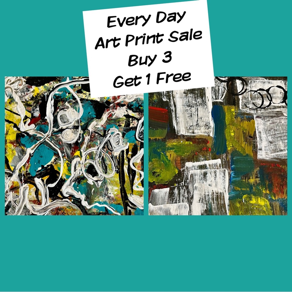 Original Photography Abstract Art Prints 8x8 by Jan Perez. Buy 3/Get 1 Free